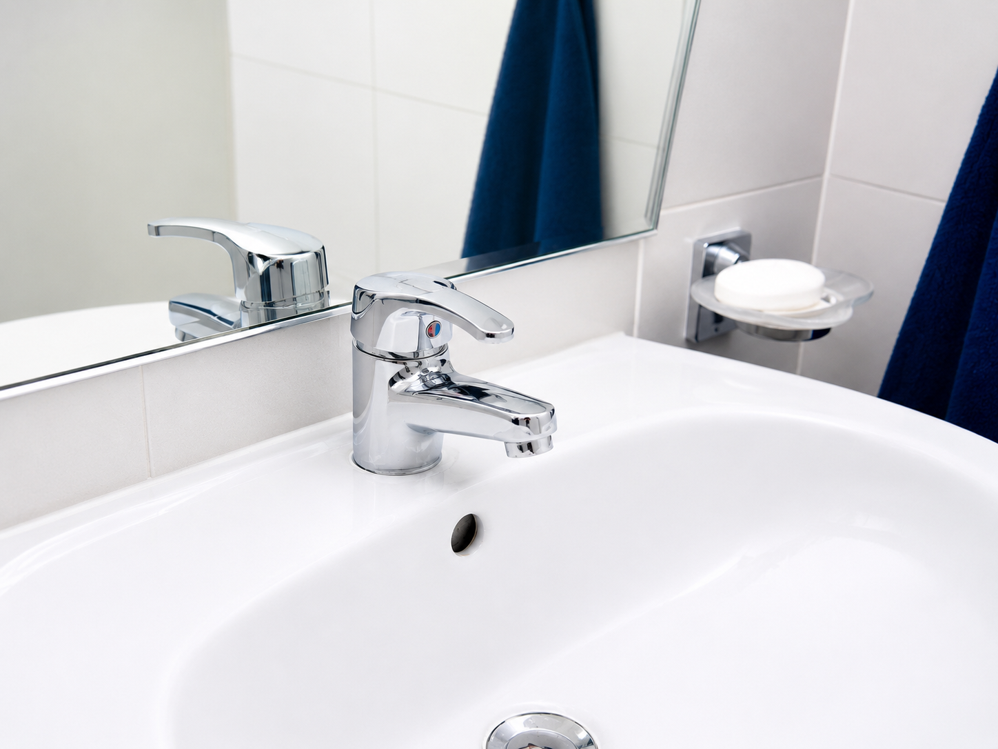 Bathroom after cleaning